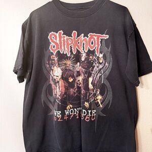 Slipknot We Won’t Die Vintage Band T-shirt GREAT FADE